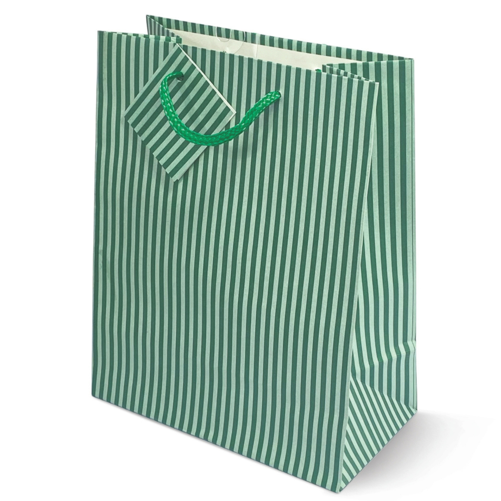Sacosa cu dungi, din hartie cu maner din snur, 17.8 x 23 x 9.8 cm  varsta 3 ani+,6 ani+,8 ani+ [2]