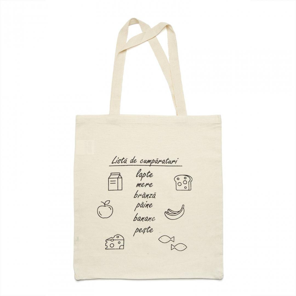 Sacosa heinner cumparaturi bumbac cu print [4]