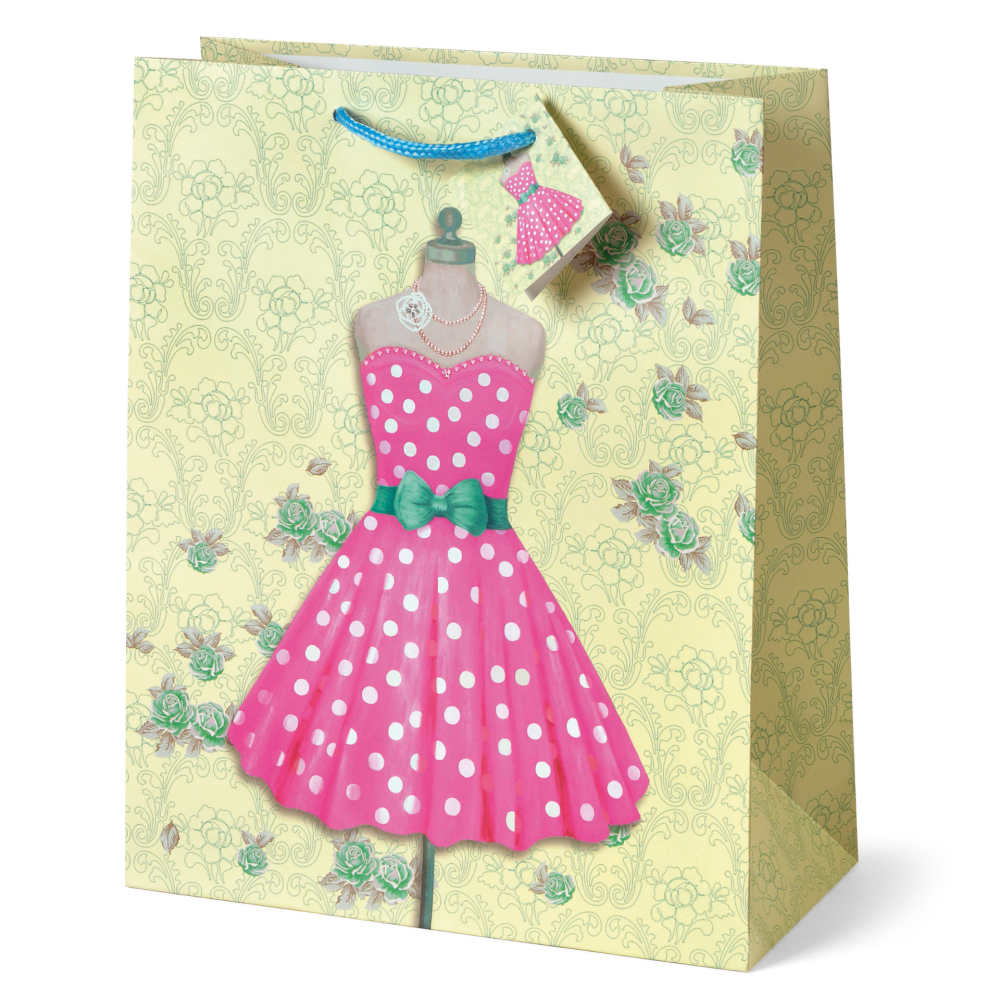 Sacosa Spring Vintage, din hartie cu maner din snur, 17.8 x 23 x 9.8 cm (20 buc/display), copii varsta 6 ani+,8 ani+ [4]