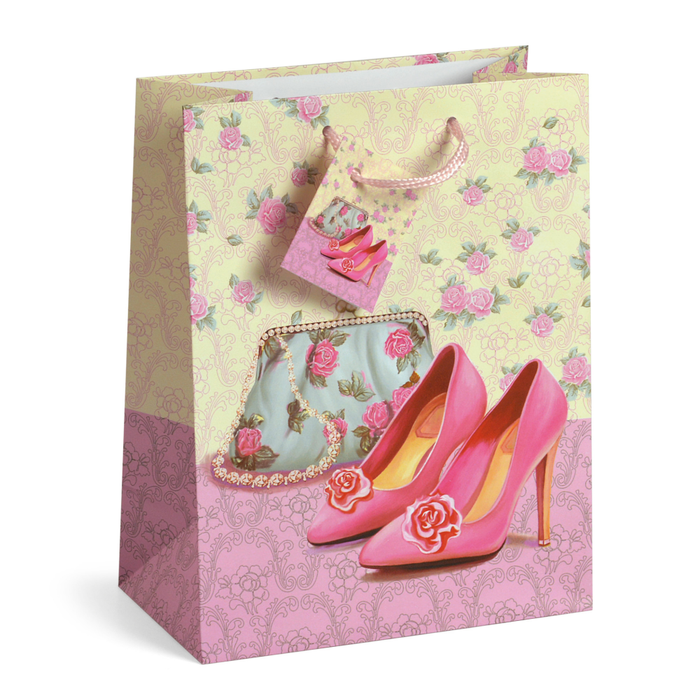 Sacosa Spring Vintage, din hartie cu maner din snur, 26 x 32.5 x 12.7 cm (20 buc/display), copii varsta 6 ani+,8 ani+ [2]