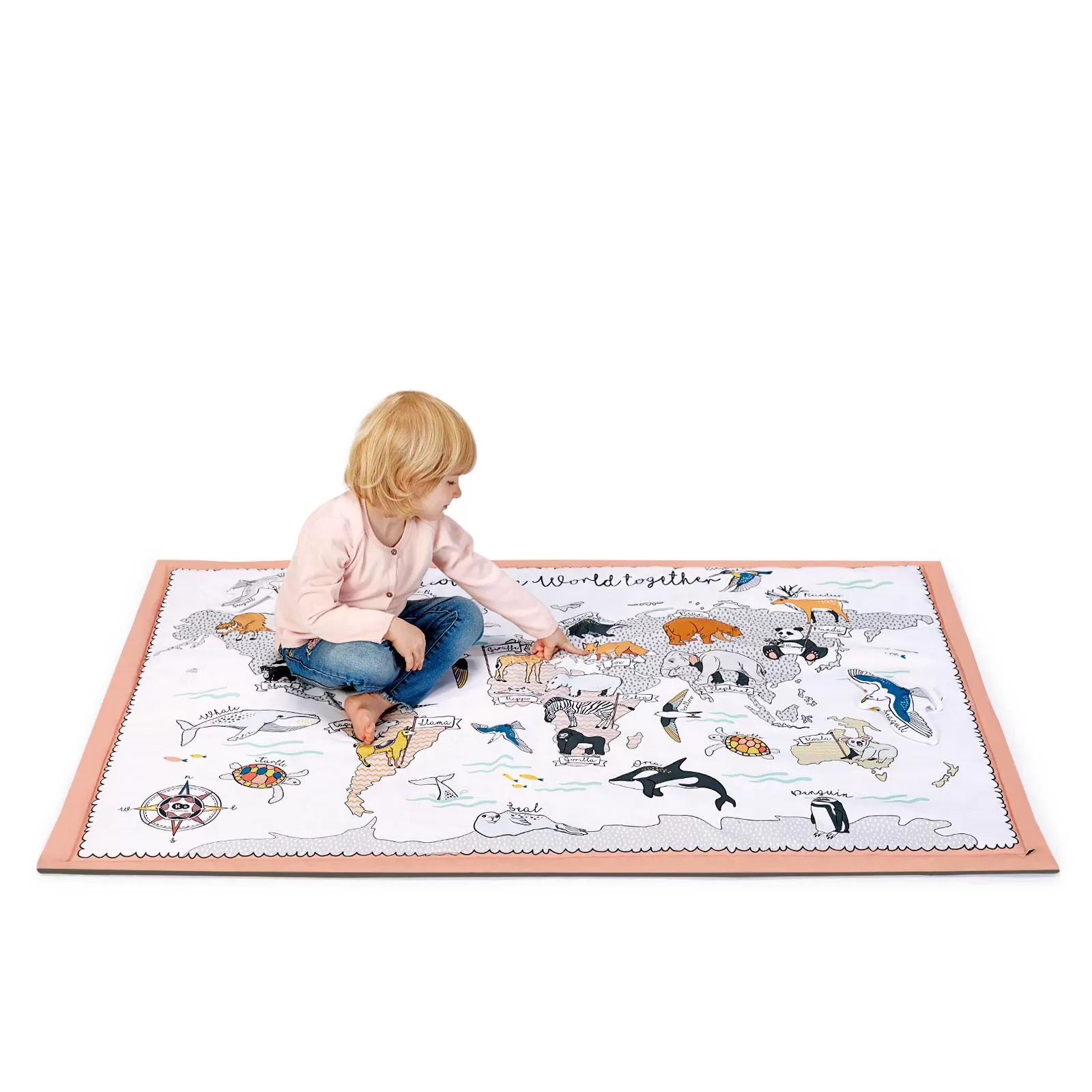 Saltea educativa kinderkraft tippy, 3 in 1, varsta de la 0 luni la 6 ani [3]
