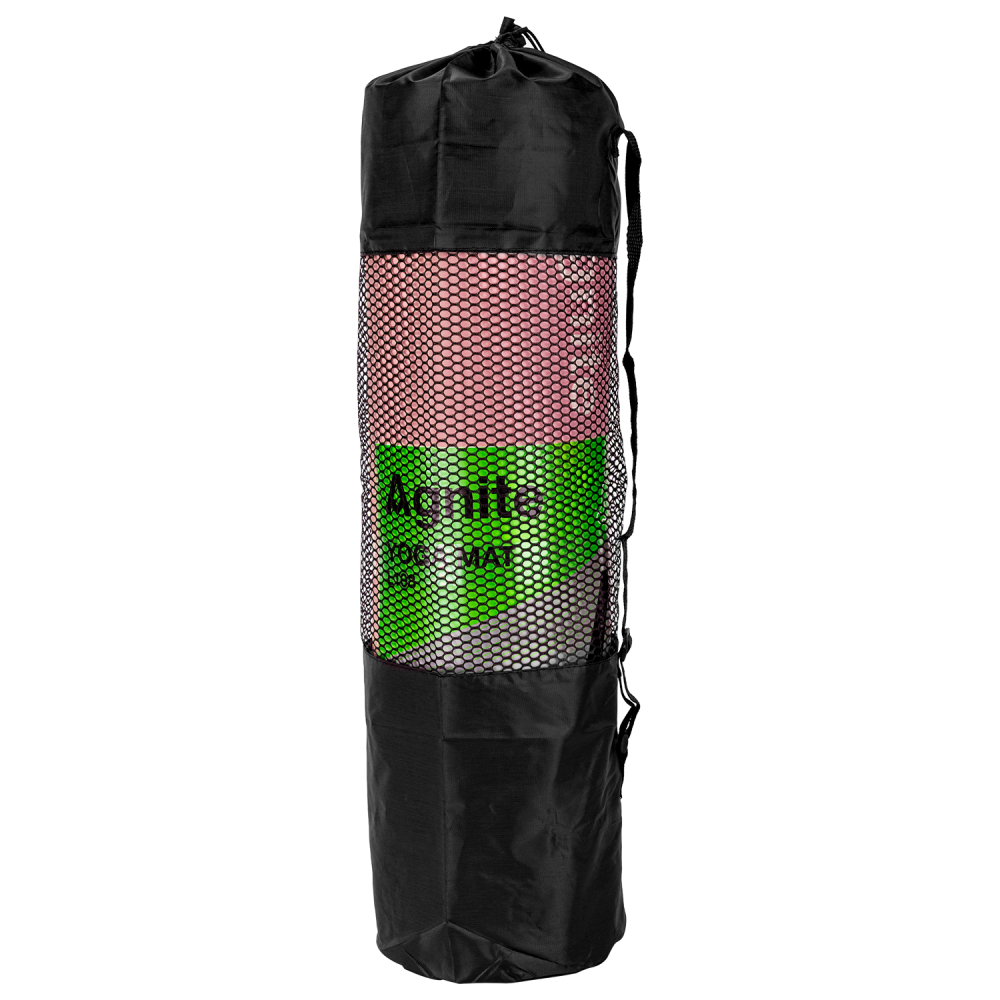 Saltea yoga 183*61*0.8 cm + husa transport agnite roz deli [2]
