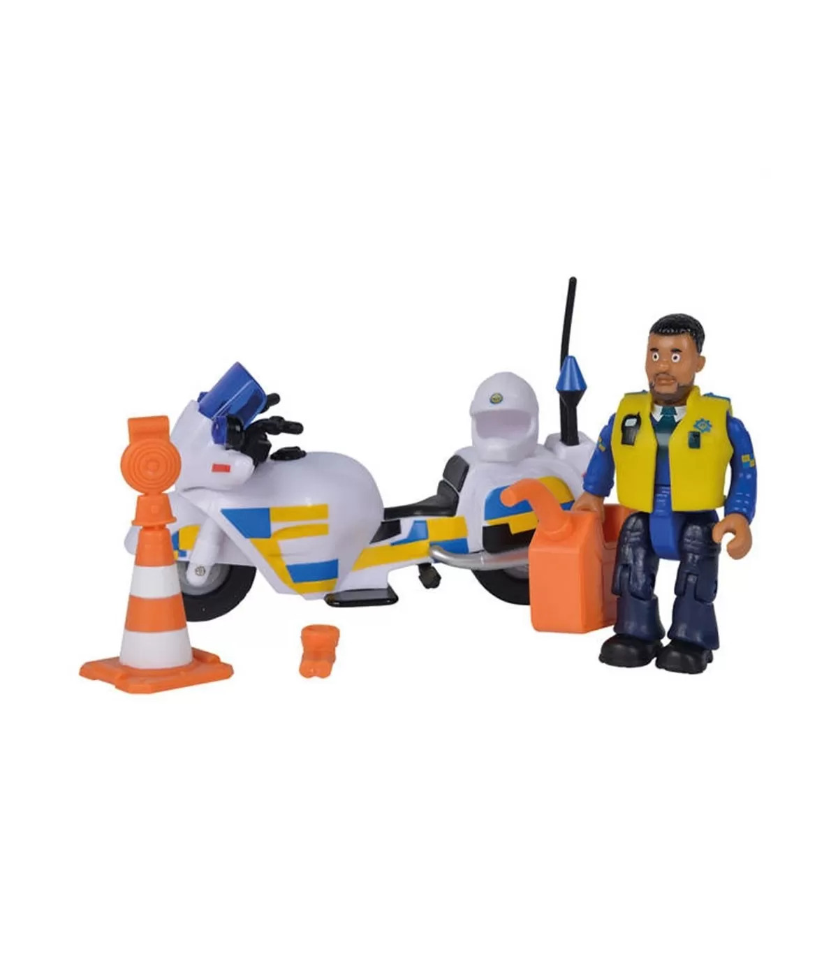 Sam police motocicleta figurina [3]