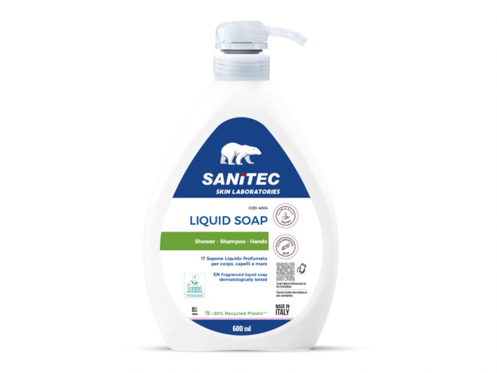 Sapun lichid parfumat, 600 ml, Bio Green Power, Sanitec [1]