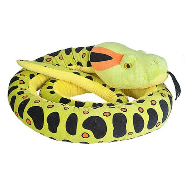 Sarpe ANACONDA verde - Jucarie Plus Wild Republic 137 cm [1]