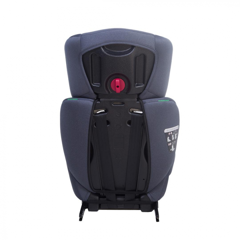 Scaun auto 76-150cm, isofix, gri [5]