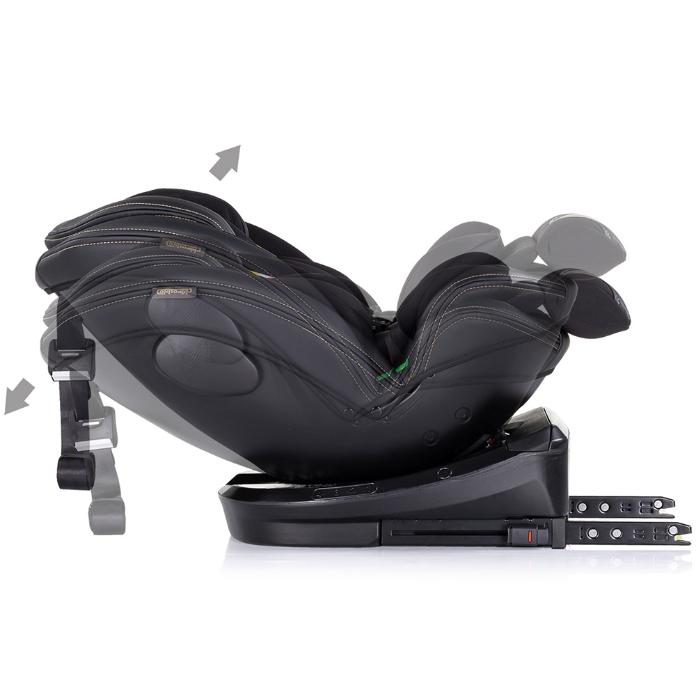 Scaun auto Chipolino Hypnotic I-Size 40-150 cm cu sistem Isofix si sezut rotativ blackberry [9]