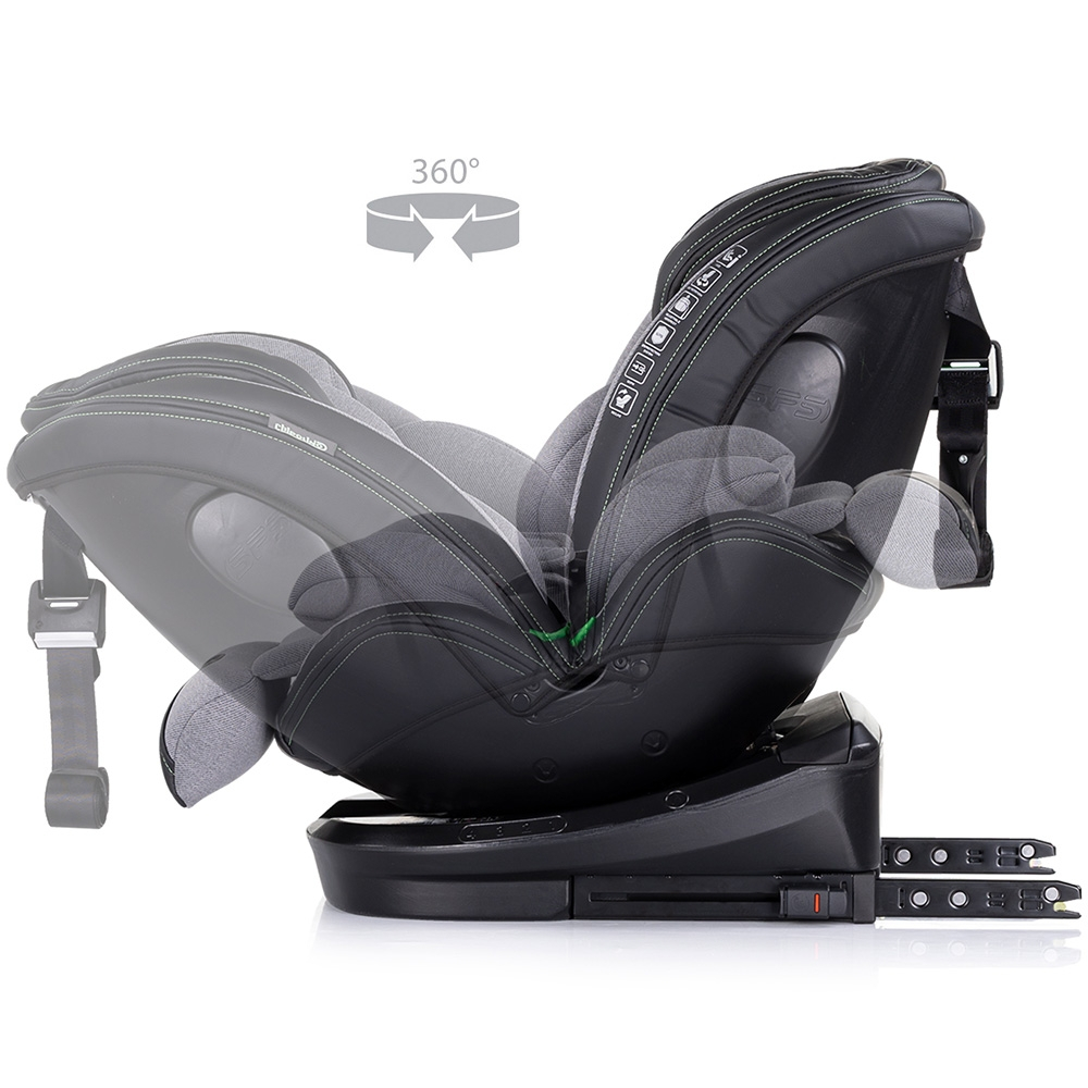 Scaun auto Chipolino Hypnotic I-Size 40-150 cm cu sistem Isofix si sezut rotativ cloud [7]