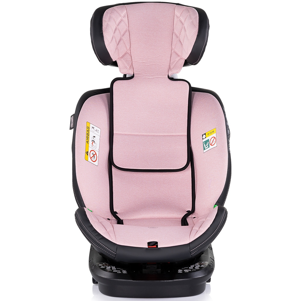 Scaun auto Chipolino Hypnotic I-Size 40-150 cm cu sistem Isofix si sezut rotativ pink marshmallow [3]