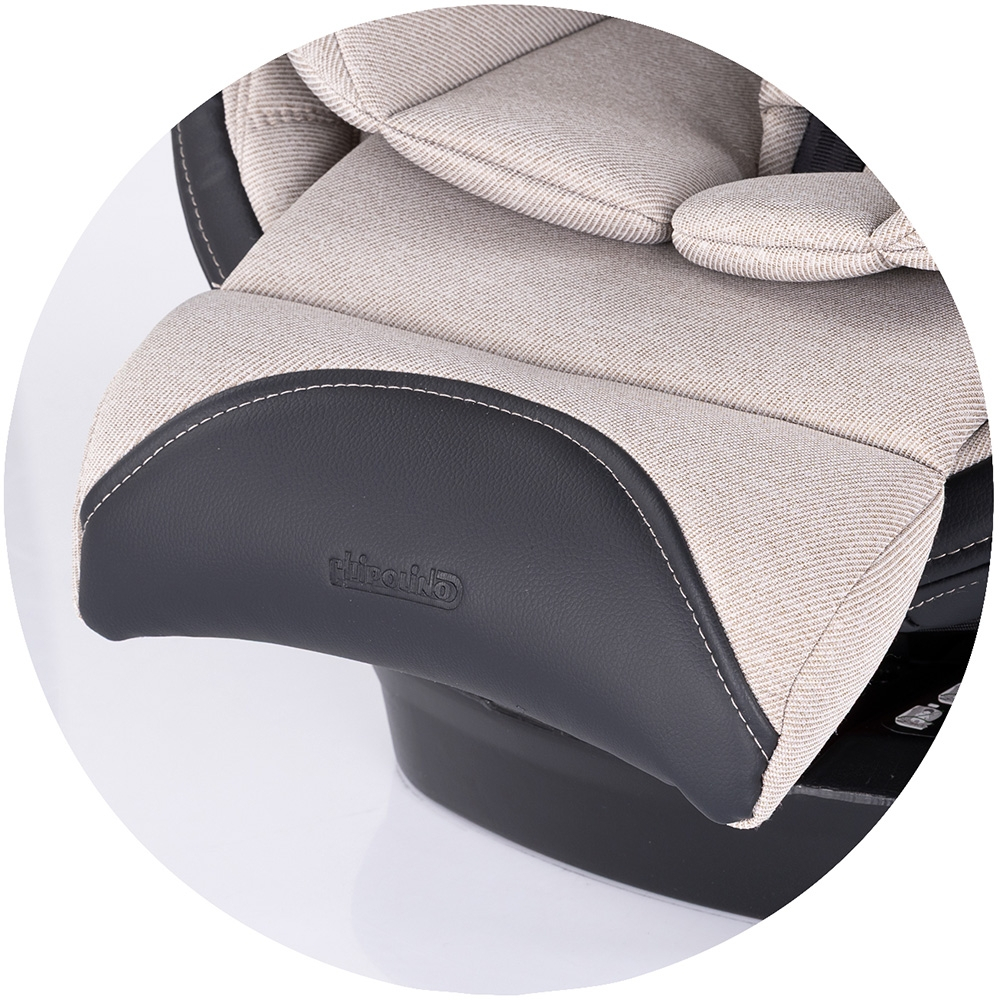 Scaun auto Chipolino Hypnotic I-Size 40-150 cm cu sistem Isofix si sezut rotativ tiramisu [12]