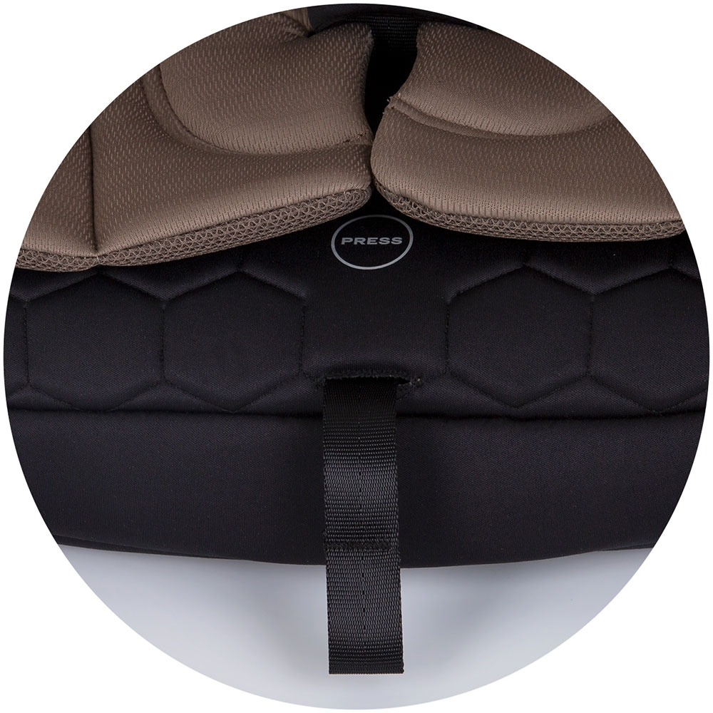Scaun auto Chipolino Lux X I-Size 76-150 cm cu sistem Isofix macadamia [8]