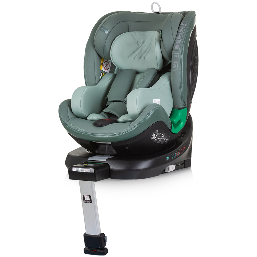 Scaun auto Chipolino Maximus I-Size 40-150 cm pastel green cu sistem Isofix [2]