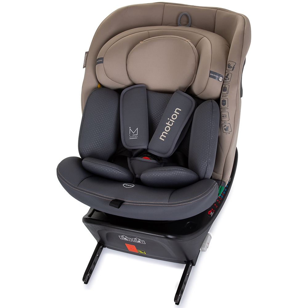 Scaun auto Chipolino Motion I-Size 40-150 cm macadamia cu sistem Isofix [11]