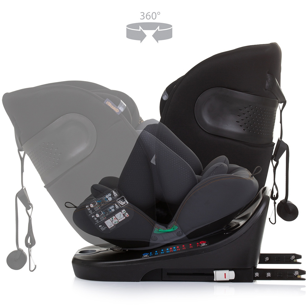 Scaun auto Chipolino Motion I-Size 40-150 cm obsidian cu sistem Isofix [7]