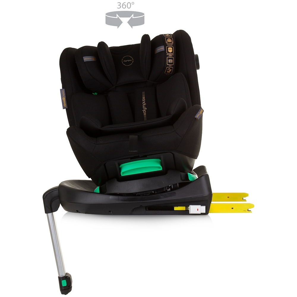 Scaun auto Chipolino Olympus I-Size 40-150 cm obsidian cu sistem Isofix [6]