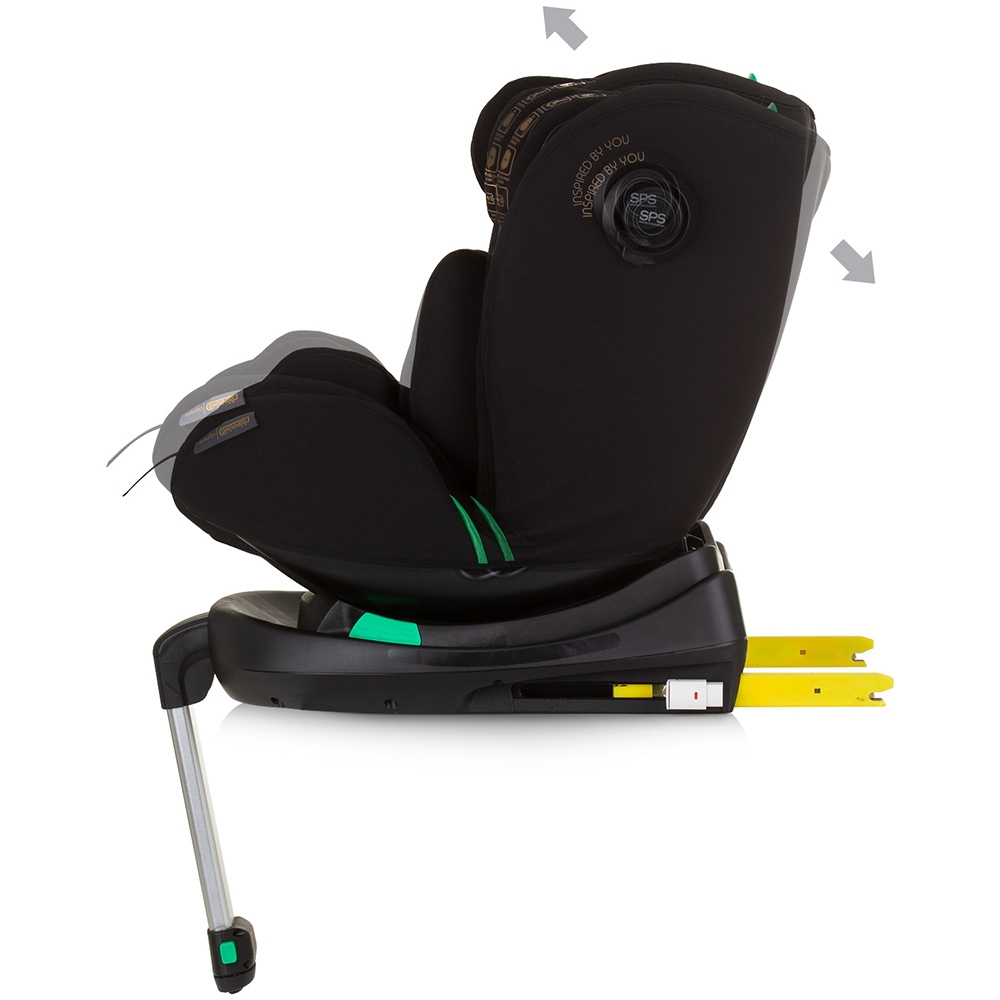 Scaun auto Chipolino Olympus I-Size 40-150 cm obsidian cu sistem Isofix [5]