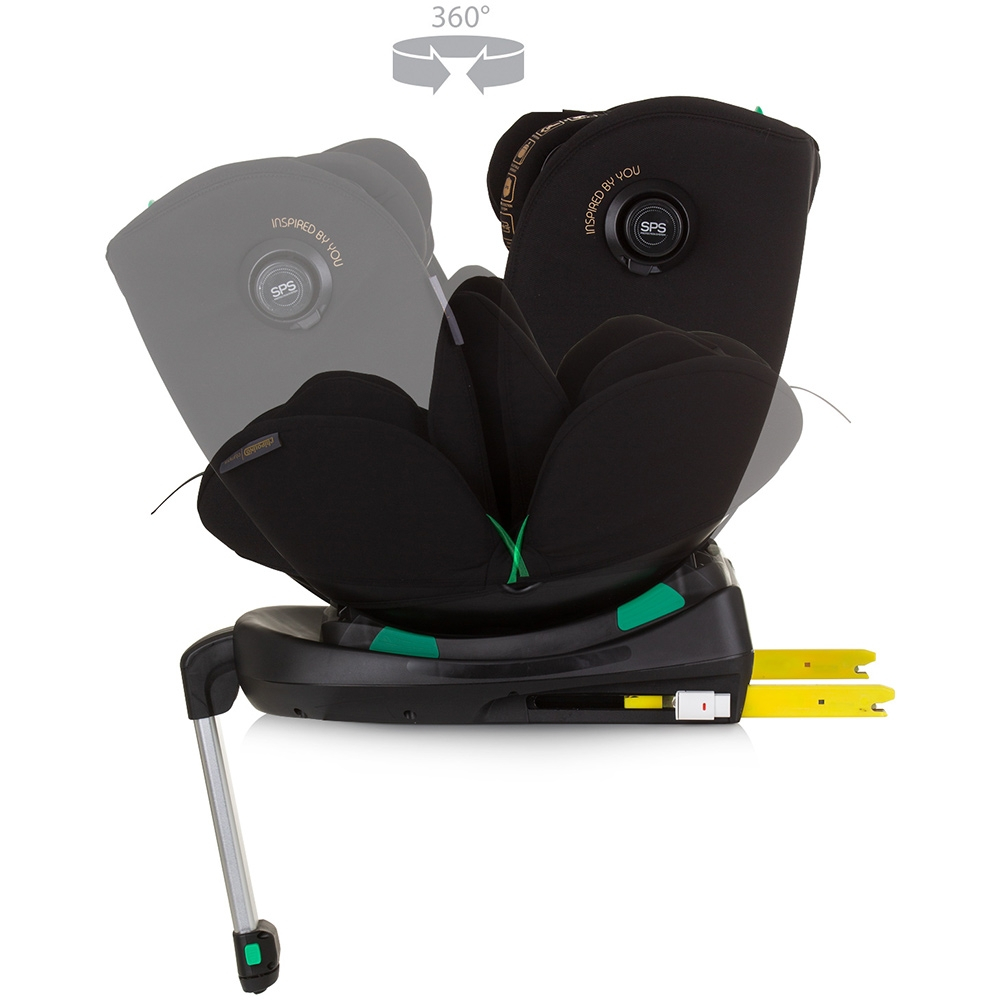 Scaun auto Chipolino Olympus I-Size 40-150 cm obsidian cu sistem Isofix [7]