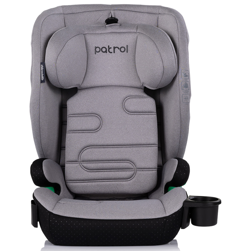 Scaun auto Chipolino Patrol I-Size 100-150 cm cu sistem Isofix platinum [2]