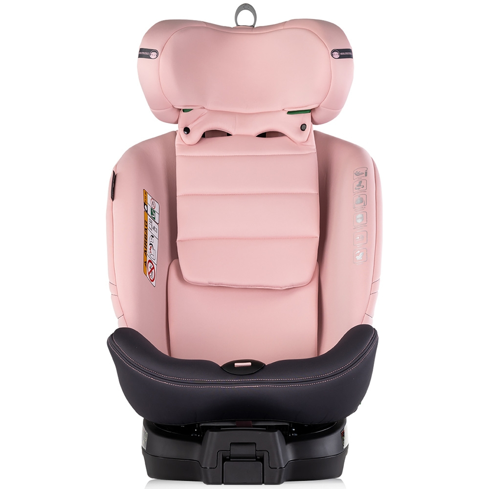 Scaun auto Chipolino Premium I-Size 40-150 cm cu sistem Isofix pink marshmallow [9]