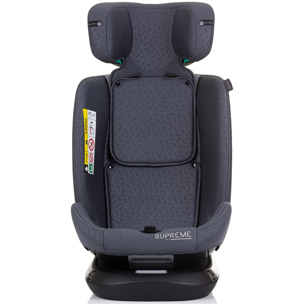 Scaun auto Chipolino Supreme I-Size 40-150 cm cu sistem Isofix granite [3]