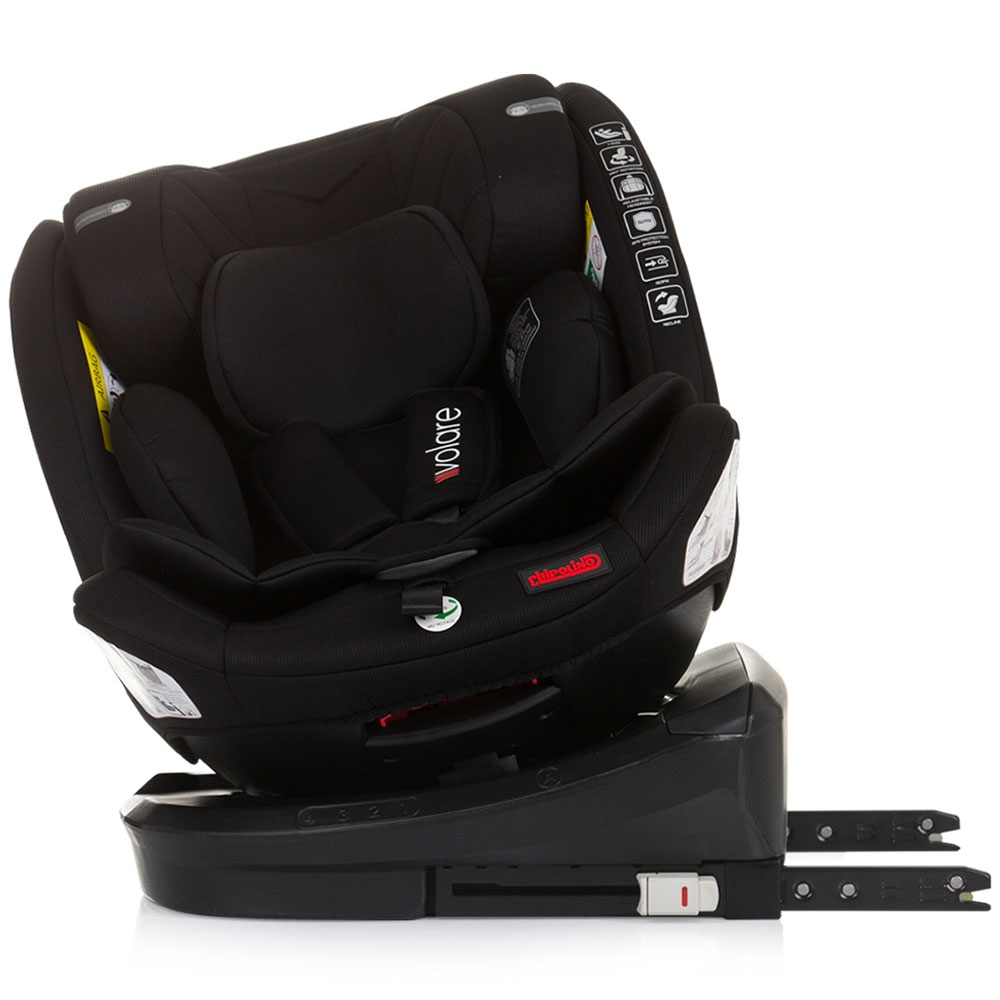 Scaun auto Chipolino Volare I-Size 40-150 cm obsidian cu sistem Isofix [6]