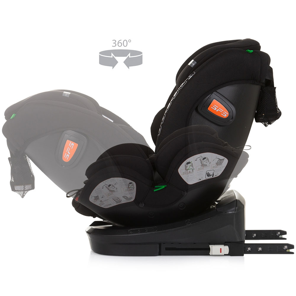 Scaun auto Chipolino Volare I-Size 40-150 cm obsidian cu sistem Isofix [7]