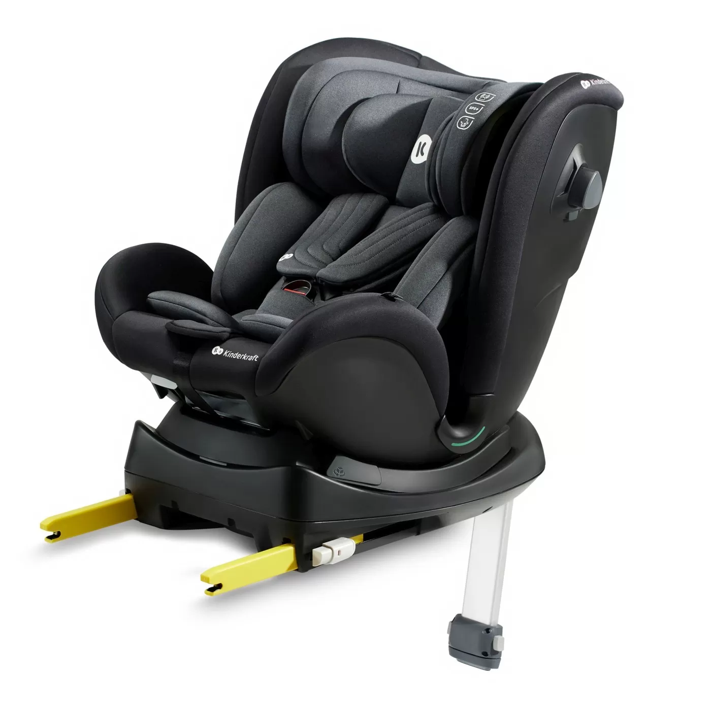 Scaun auto i-size, 40-125 cm, kinderkraft xrider, black, varsta de la 0 luni la 7 ani [1]