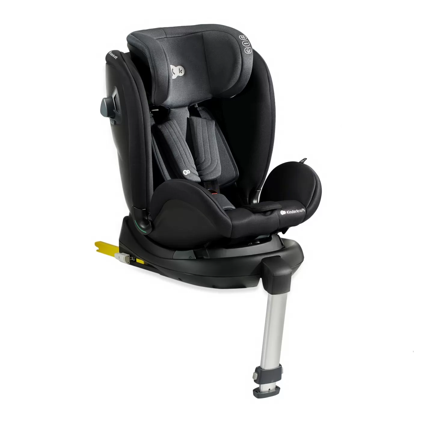 Scaun auto i-size, 40-125 cm, kinderkraft xrider, black, varsta de la 0 luni la 7 ani [4]
