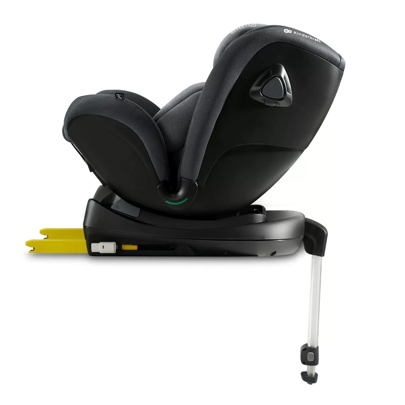 Scaun auto i-size, 40-125 cm, kinderkraft xrider, grey, varsta de la 0 luni la 7 ani [7]