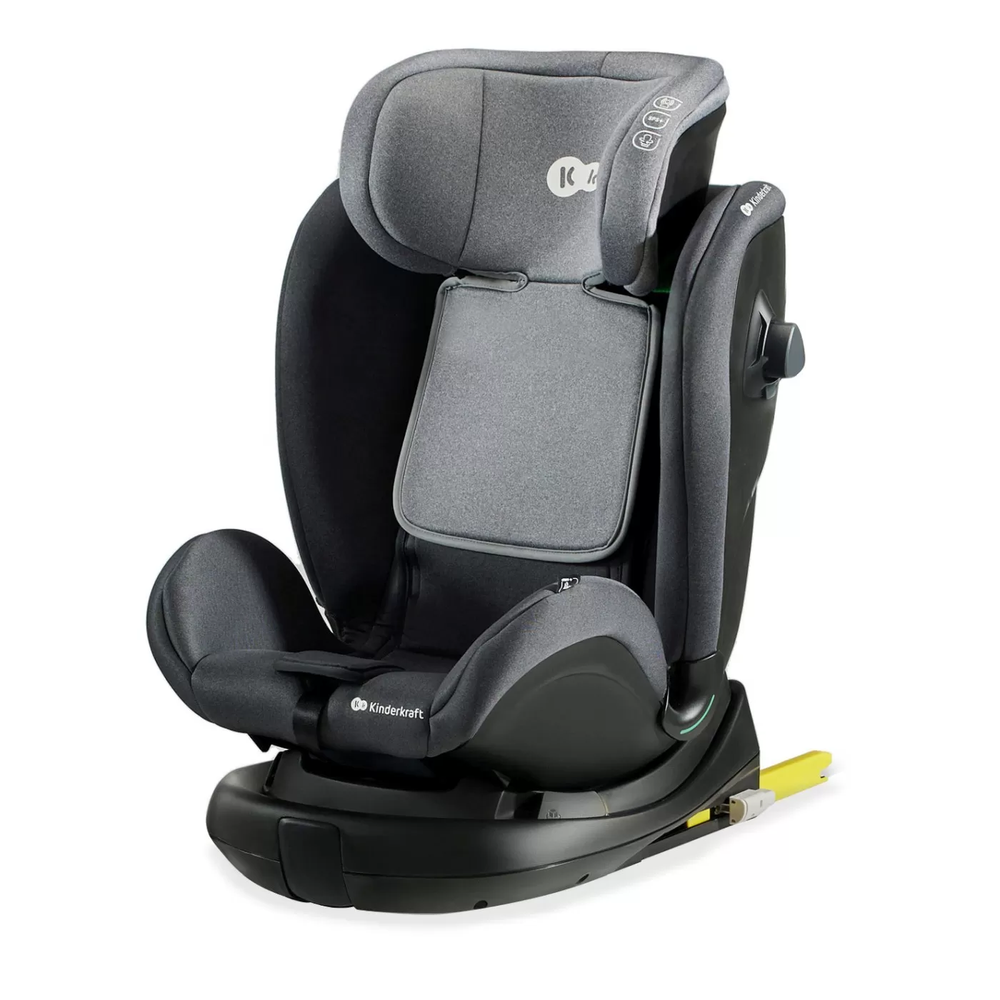 Scaun auto i-size, 40-125 cm, kinderkraft xrider, grey, varsta de la 0 luni la 7 ani [5]