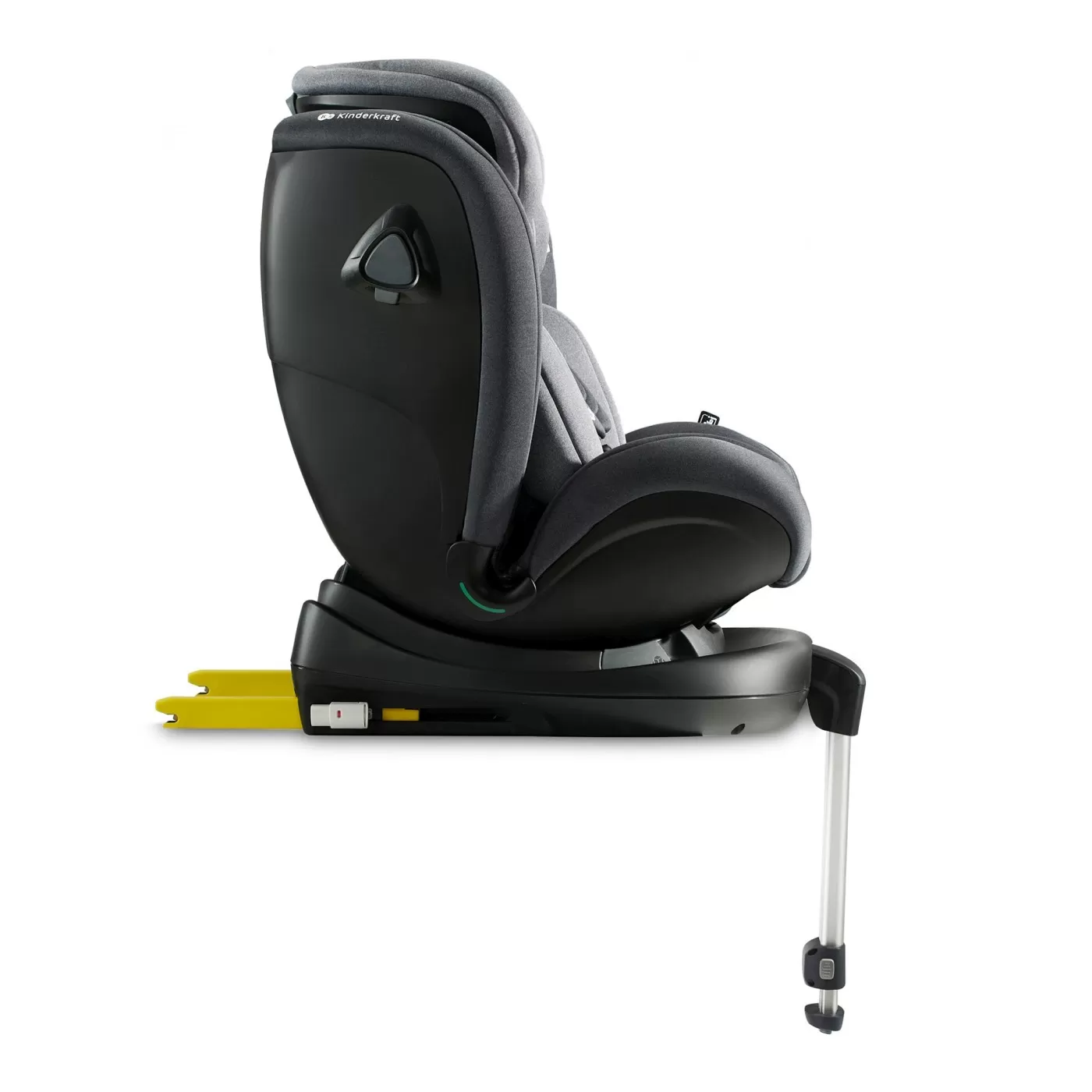 Scaun auto i-size, 40-125 cm, kinderkraft xrider, grey, varsta de la 0 luni la 7 ani [8]