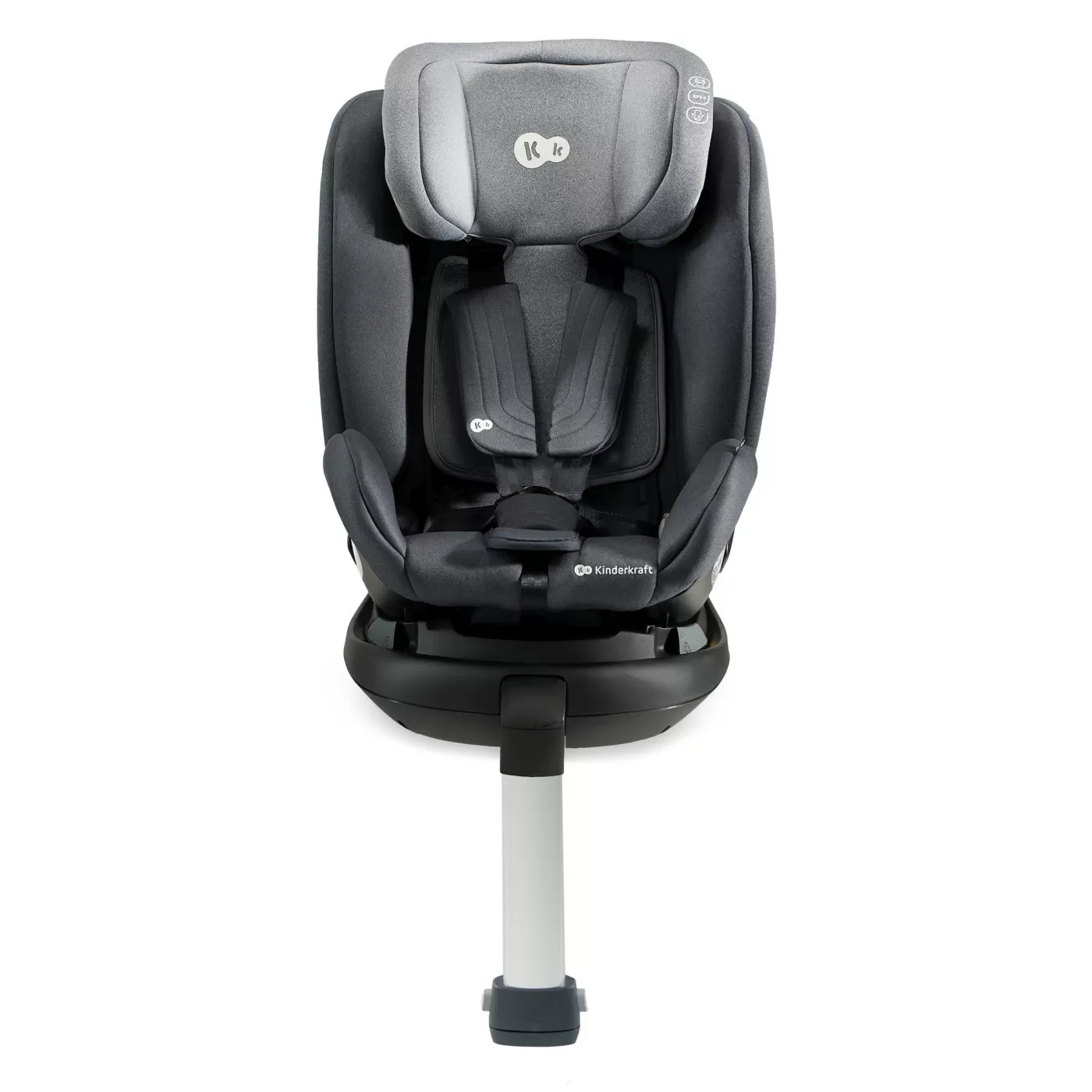 Scaun auto i-size, 40-125 cm, kinderkraft xrider, grey, varsta de la 0 luni la 7 ani [1]
