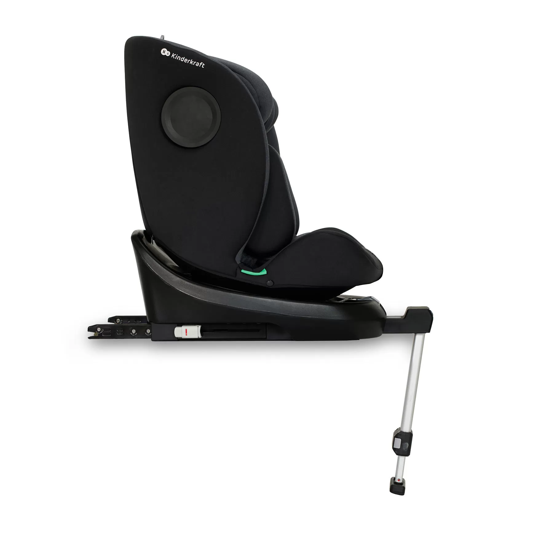 Scaun auto i-size, 40-150 cm, kinderkraft i-360, black, varsta de la 0 luni la 12 ani [5]