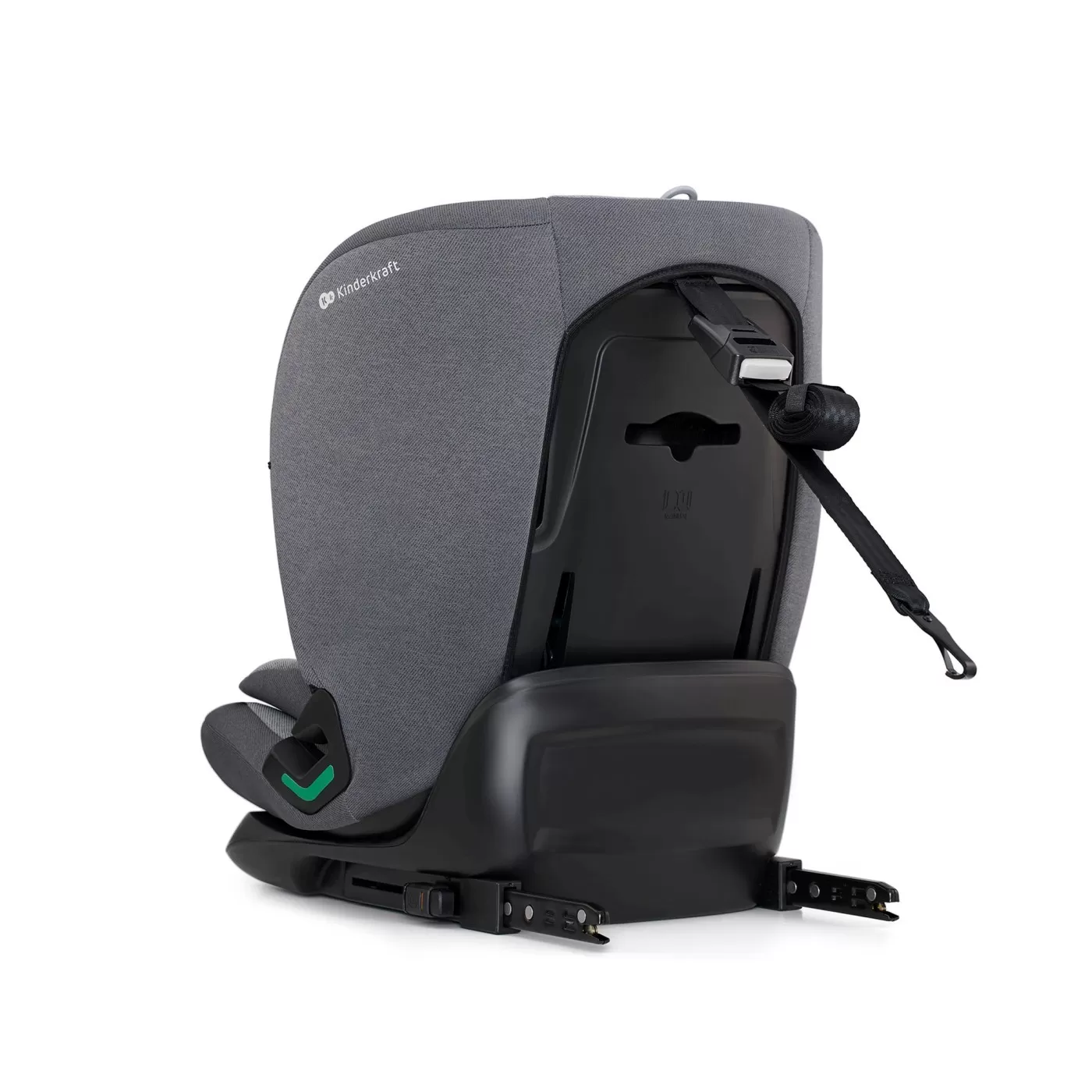 Scaun auto i-size, 76-150 cm, kinderkraft oneto 3, isofix, cool grey, varsta de la 10 luni la 12 ani [6]