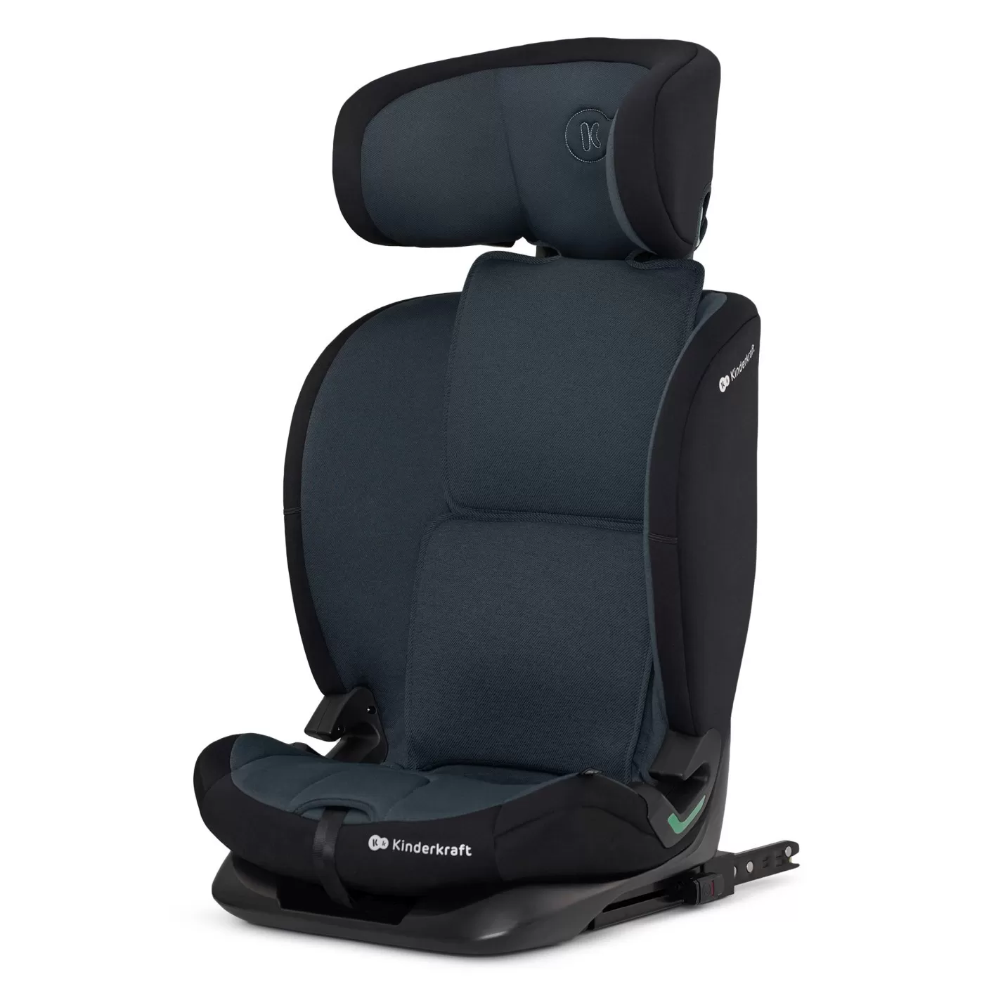 Scaun auto i-size, 76-150 cm, kinderkraft oneto 3, isofix, graphite black, varsta de la 10 luni la 12 ani [4]