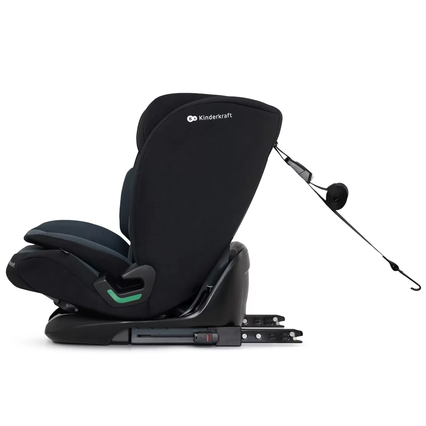 Scaun auto i-size, 76-150 cm, kinderkraft oneto 3, isofix, graphite black, varsta de la 10 luni la 12 ani [3]