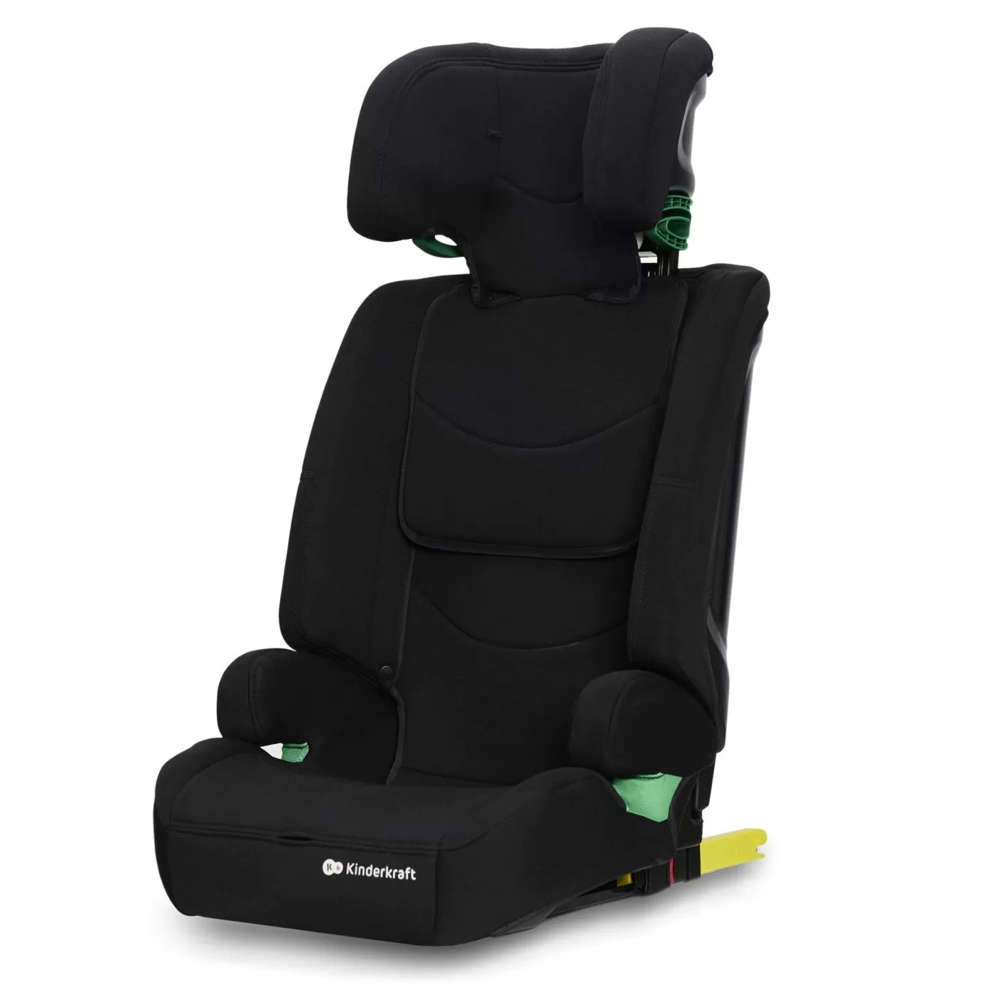 Scaun auto i-size, 76-150 cm, kinderkraft safety fix 2, black, varsta de la 1 an la 12 ani [2]