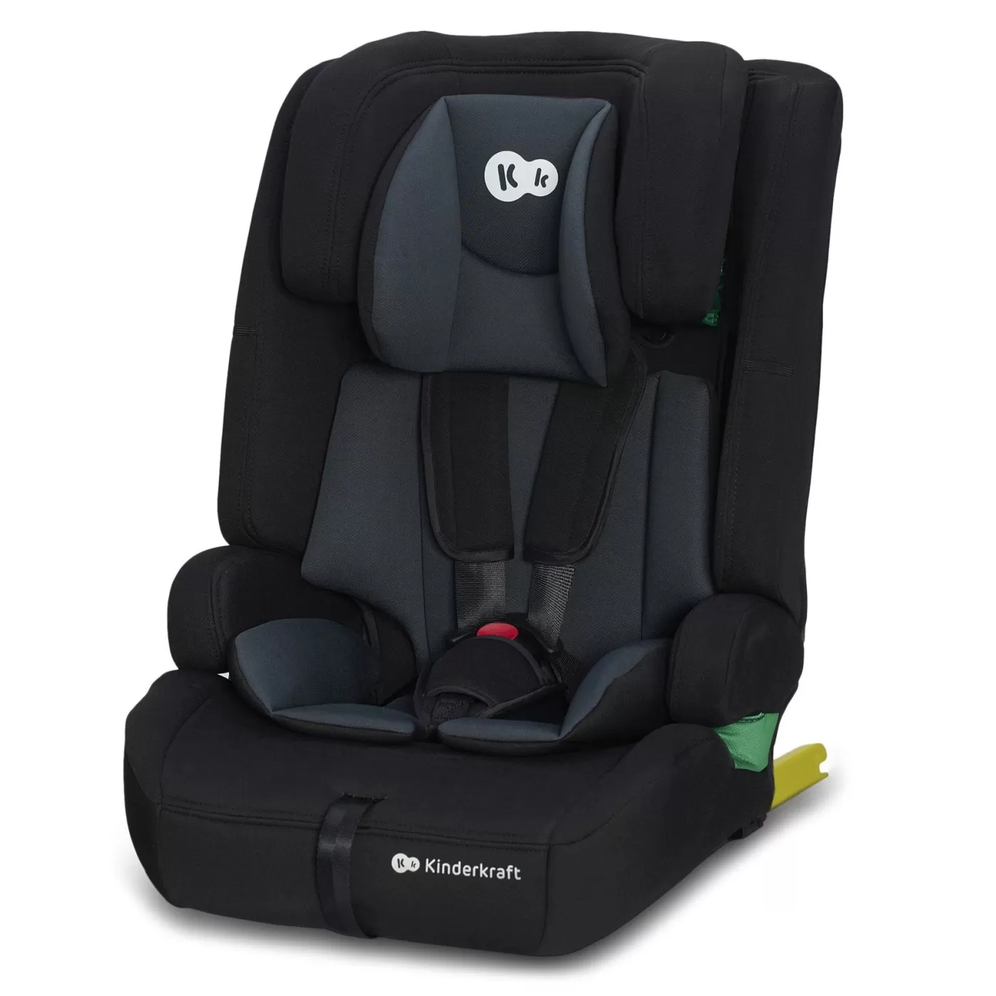 Scaun auto i-size, 76-150 cm, kinderkraft safety fix 2, black, varsta de la 1 an la 12 ani [1]