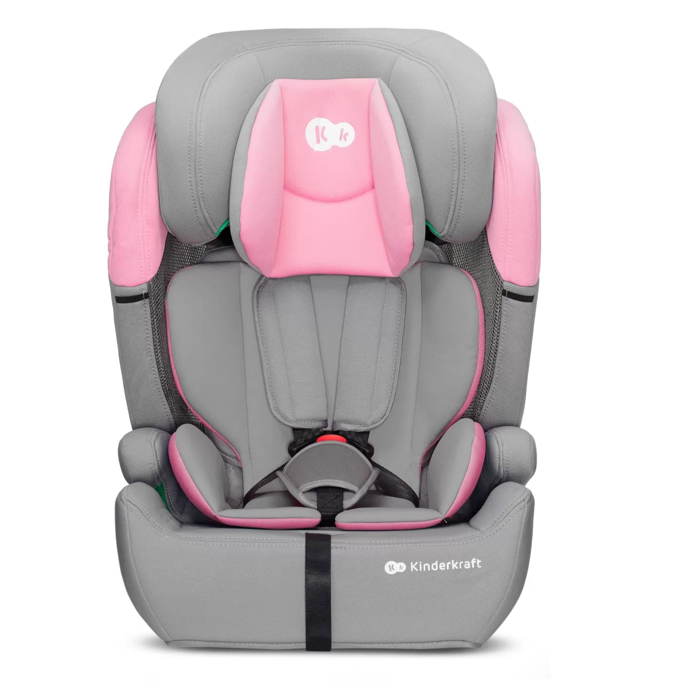 Scaun auto kinderkraft comfort up i-size 76-150 cm, pink, varsta de la 10 luni la 12 ani [2]