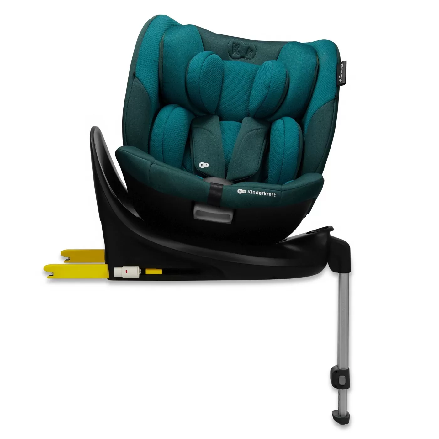 Scaun auto kinderkraft i-fix, i-size 40-150 cm, harbor blue, varsta de la 0 luni la 12 ani [7]