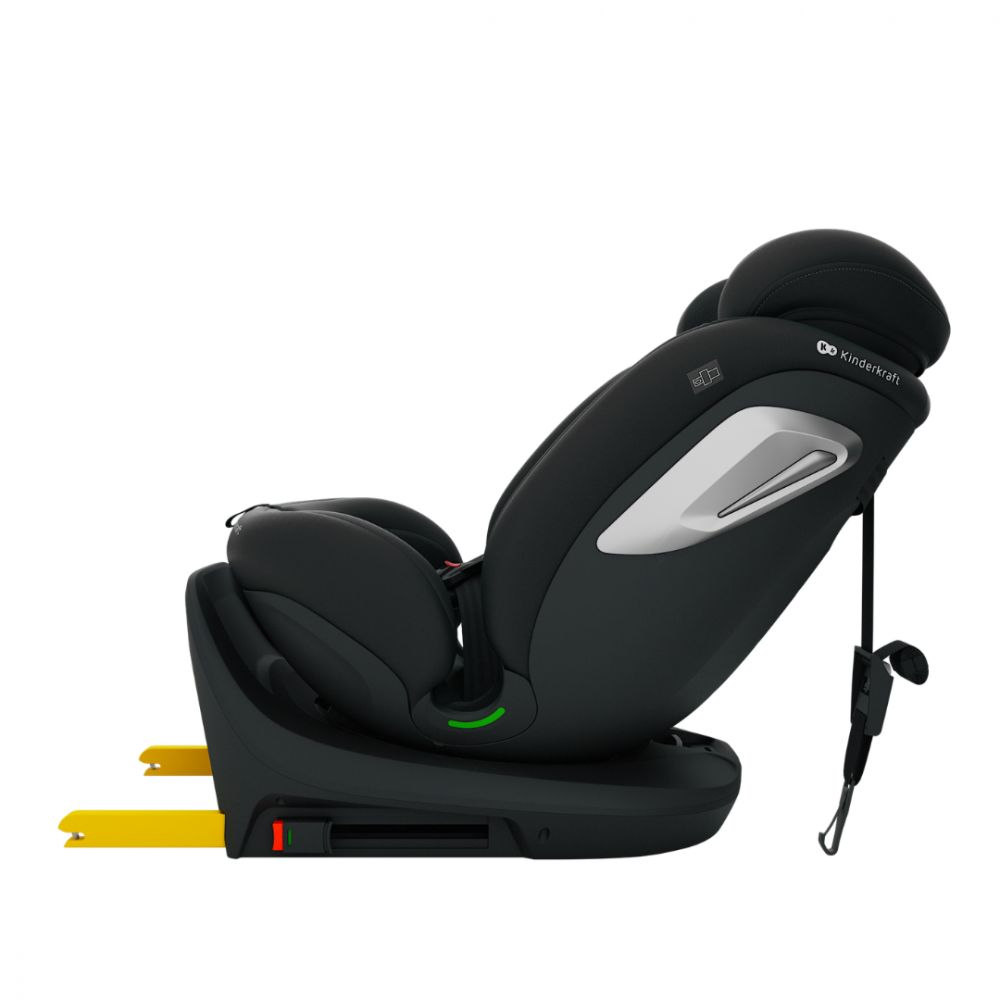Scaun auto kinderkraft i-grow 2 i-size 40-150 cm, black copii varsta 0 luni - 12 ani [8]
