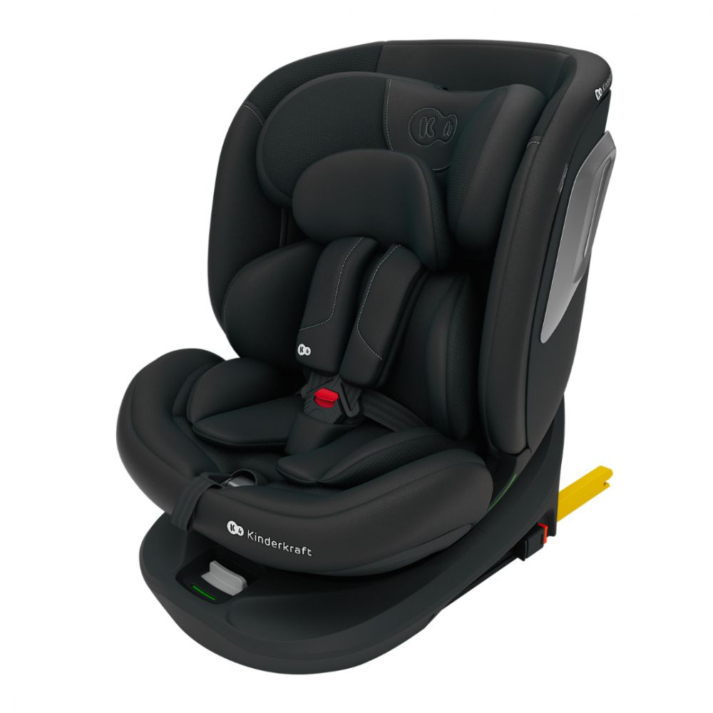 Scaun auto kinderkraft i-grow 2 i-size 40-150 cm, black copii varsta 0 luni - 12 ani [2]