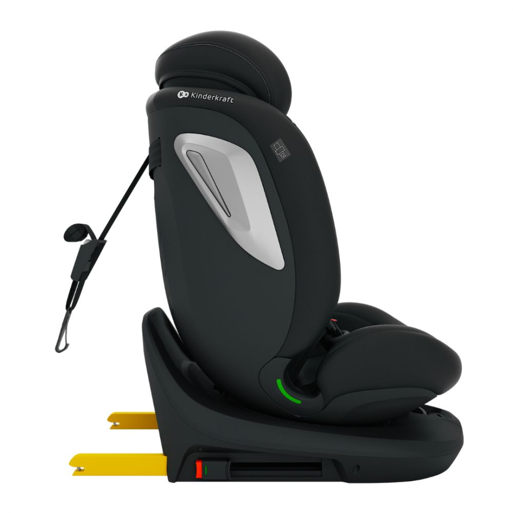 Scaun auto kinderkraft i-grow 2 i-size 40-150 cm, black copii varsta 0 luni - 12 ani [3]