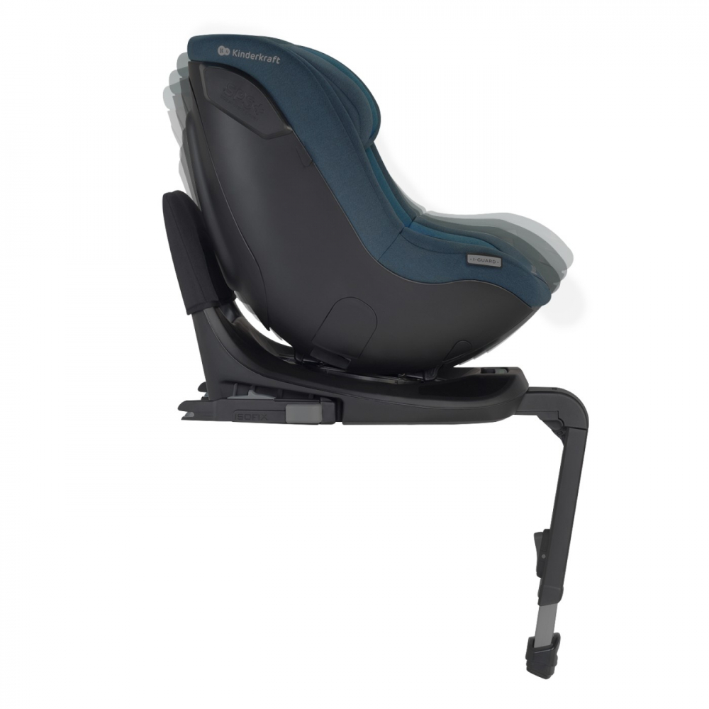 Scaun auto kinderkraft i-guard i-size 40-105 cm, blue, varsta de la 0 luni la 5 ani [5]