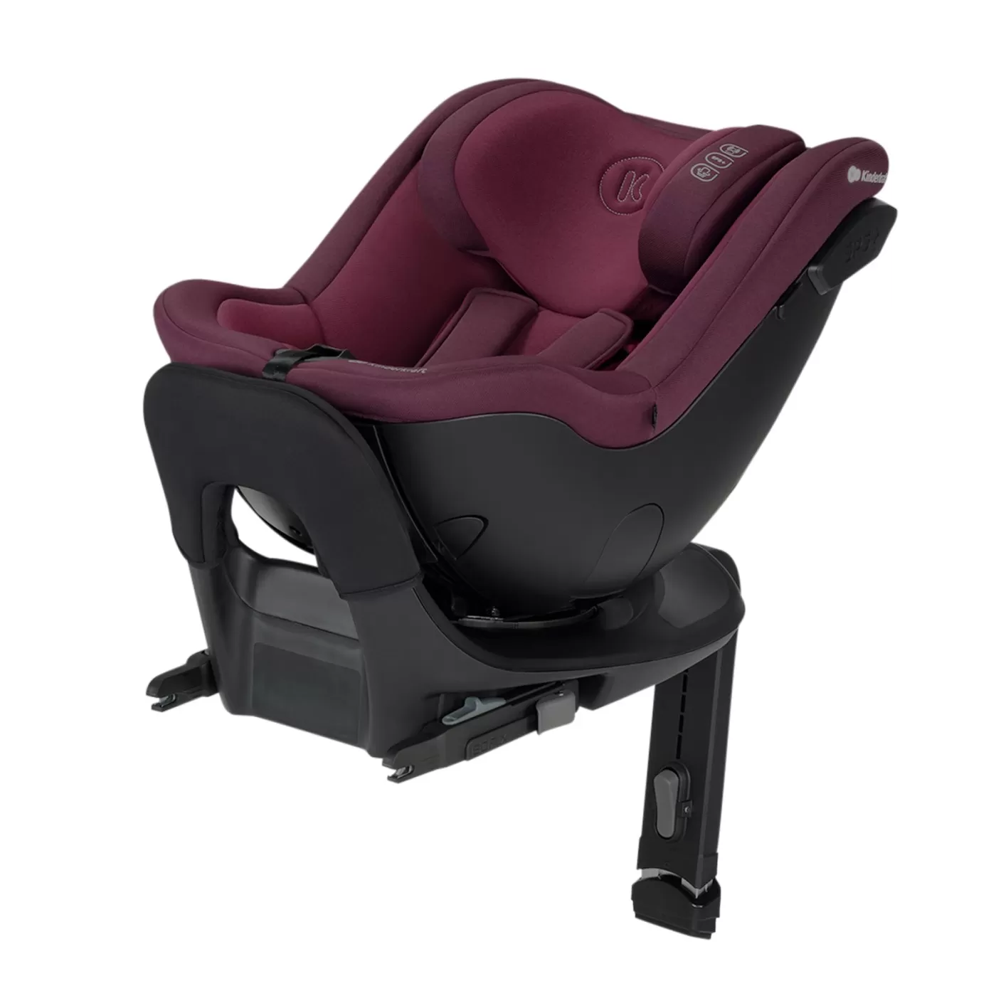Scaun auto kinderkraft i-guard pro i-size 61-105 cm, cherry pearl, varsta de la 0 luni la 5 ani [1]