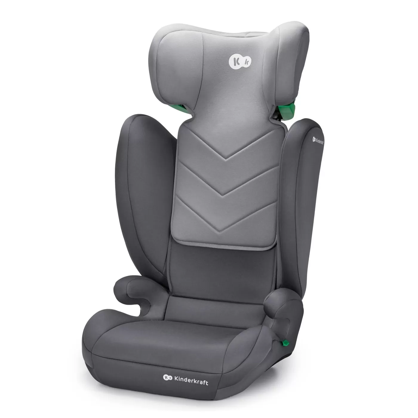 Scaun auto kinderkraft i-spark, i-size 100-150 cm, grey, varsta de la 3 ani la 12 ani [5]