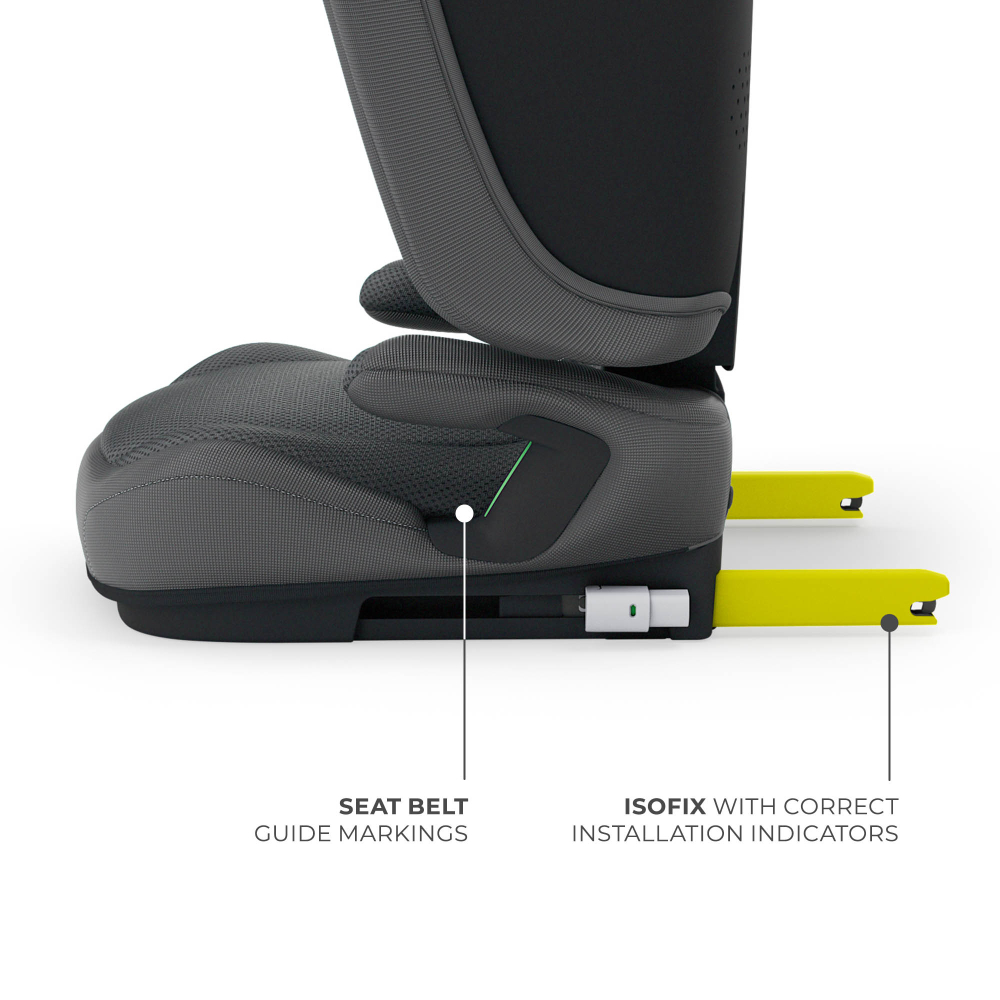 Scaun auto kinderkraft unity2 100-150 cm, grey [8]