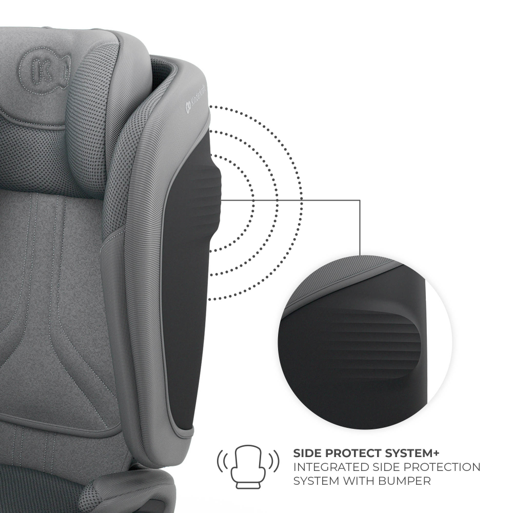 Scaun auto kinderkraft unity2 100-150 cm, grey [7]