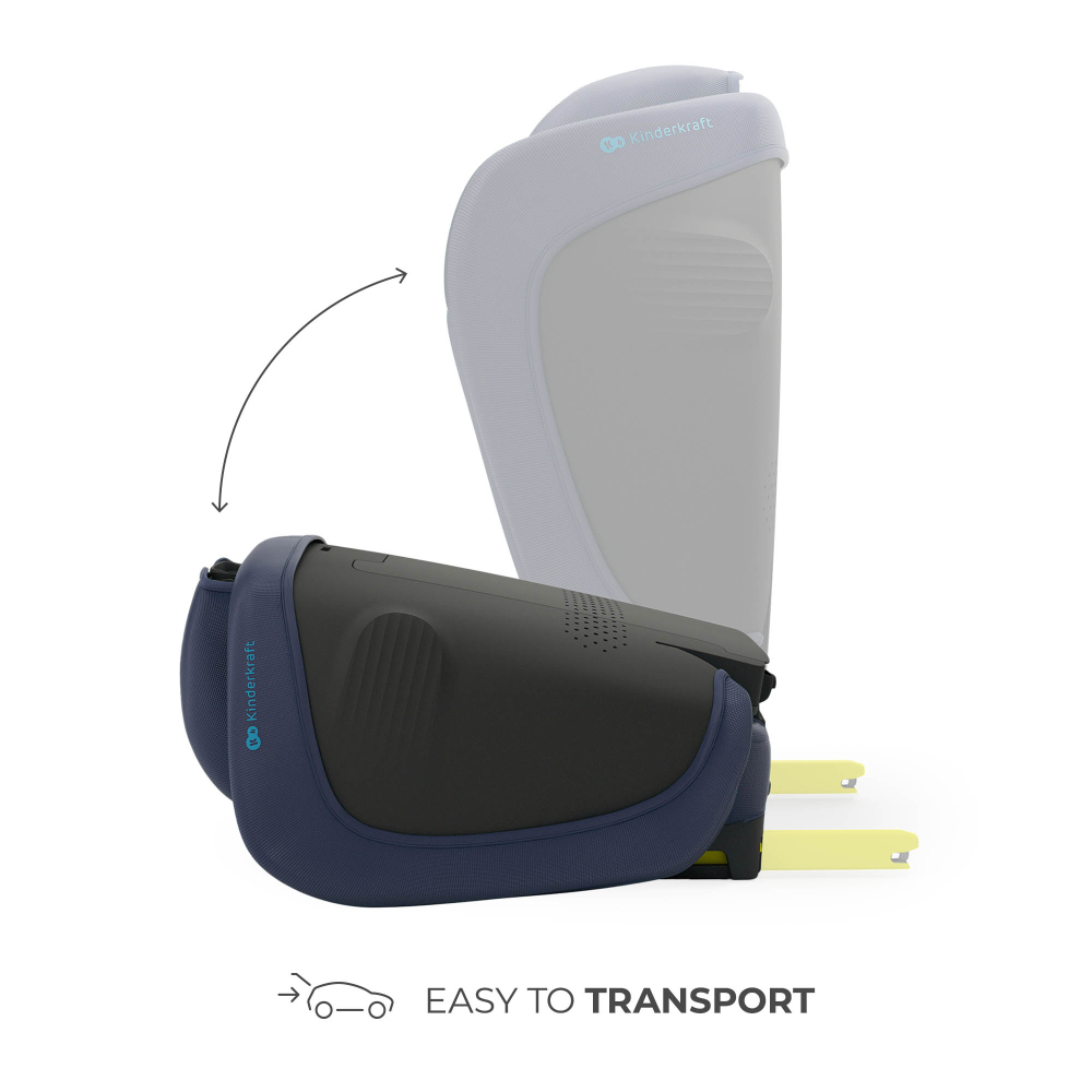 Scaun auto kinderkraft unity2 100-150 cm, navy [4]