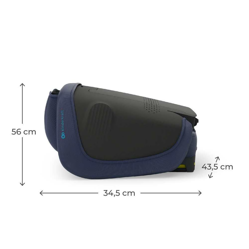 Scaun auto kinderkraft unity2 100-150 cm, navy [2]